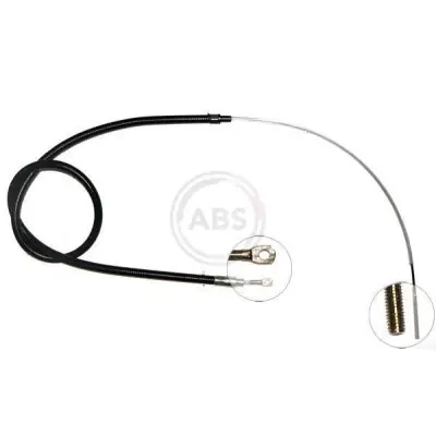 Envío Gratis Cable de accionamiento, freno de estacionamiento A.B.S. K10176